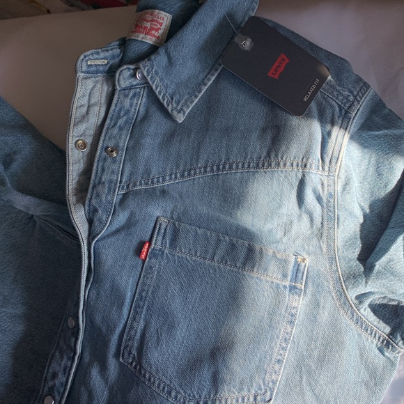 Levi's• Women's Short Sleeve Louisa Denim
Dress - Twisted Words L - Picture 4 of 7